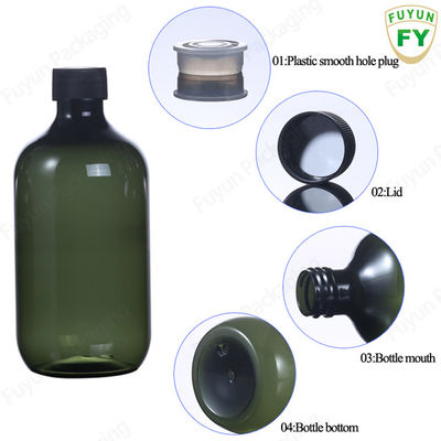 খালি 300ml 500ml প্লাস্টিক পোষা মুখের মুখের ত্বকের যত্ন কসমেটিক টোনার বোতল