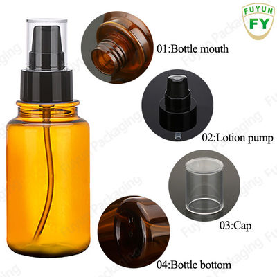 অ্যাম্বার 5.7oz খালি স্প্রে বোতল প্রেসার পাম্প এমএসডিএস এসজিএস শংসাপত্র সহ