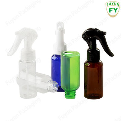 অগ্রভাগ ট্রিগার ক্যাপ সহ 50ml পরিষ্কার সাদা প্লাস্টিকের স্প্রে বোতল