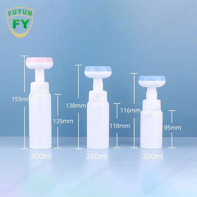 500ml সাবান ফোম পাম্প বোতল স্কোয়ার খালি থাবা ফুলের মাথার বোতল