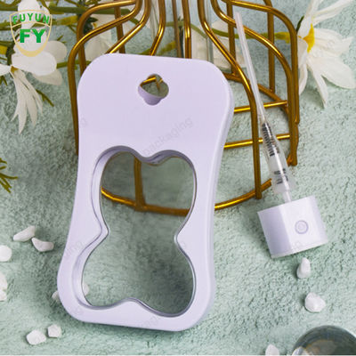 অ্যালকোহল হ্যান্ড স্যানিটাইজারের জন্য 20ml ক্রেডিট কার্ড ফ্ল্যাট স্প্রে পাম্প বোতল