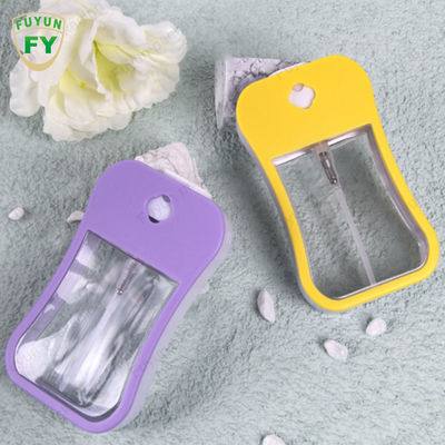 অ্যালকোহল হ্যান্ড স্যানিটাইজারের জন্য 20ml ক্রেডিট কার্ড ফ্ল্যাট স্প্রে পাম্প বোতল