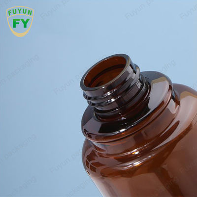 Fuyun 40ml 60ml অ্যাম্বার স্কিনকেয়ার প্লাস্টিক পাম্প বোতল ক্রমাগত স্প্রে
