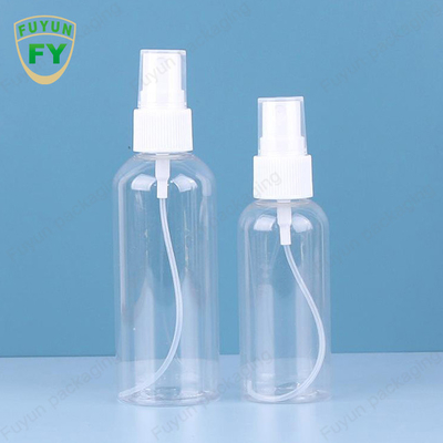 মিনি ক্লিয়ার 80ml 100ml পারফিউম ফাইন মিস্ট প্লাস্টিক স্প্রে বোতল