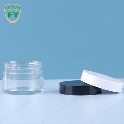 Fuyun 30ml 50ml পোষা প্লাস্টিক পরিষ্কার প্রশস্ত মুখ চোখ মুখ ঘুম কাদা ক্রিম জার