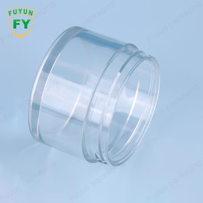 Fuyun 30ml 50ml পোষা প্লাস্টিক পরিষ্কার প্রশস্ত মুখ চোখ মুখ ঘুম কাদা ক্রিম জার