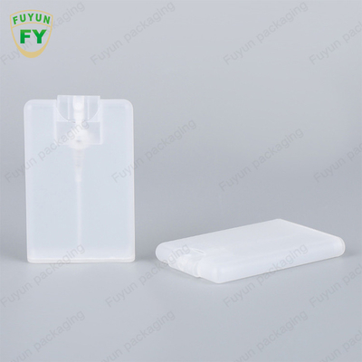 এসেনশিয়াল অয়েলের জন্য 10ml 20ml PP ক্রেডিট কার্ড স্প্রে পাম্প বোতল
