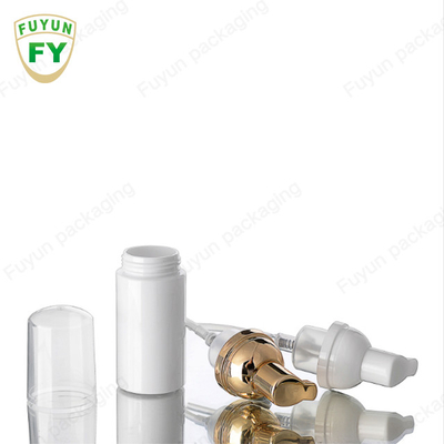 ক্লিয়ার ক্যাপ সহ 30ml 50ml 80ml গোল্ড ফোম পাম্প বোতল