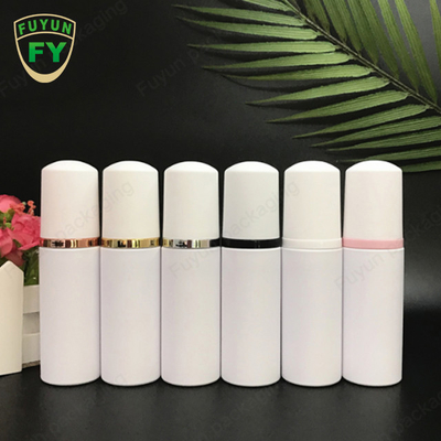 ক্লিয়ার ক্যাপ সহ 30ml 50ml 80ml গোল্ড ফোম পাম্প বোতল