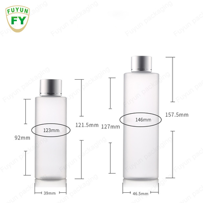 স্লাইভার ক্যাপ স্ক্রিন প্রিন্টিং সহ SGS 150ML প্লাস্টিক পাম্প বোতল