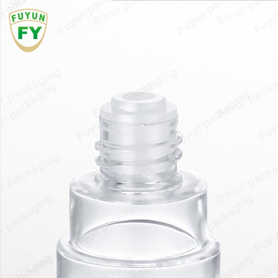 18ml 20ml প্লাস্টিক পাম্প বোতল ক্যাপসুল আকৃতি পরিষ্কার PET টোনার বোতল