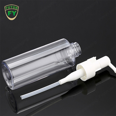 শরীরের তেলের জন্য 160ml 200ml ক্লিয়ার PET প্লাস্টিক পাম্প বোতল