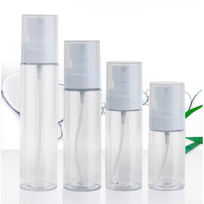 80ml 100ml Skincare কসমেটিক স্প্রে বোতল ফ্ল্যাট শোল্ডার