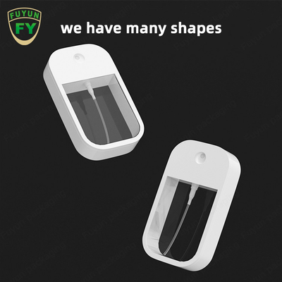 48ml 50ml হ্যান্ড স্যানিটাইজার স্প্রে পাম্প বোতল ক্রেডিট কার্ড আকৃতির কাস্টম রঙ