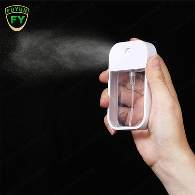 48ml 50ml হ্যান্ড স্যানিটাইজার স্প্রে পাম্প বোতল ক্রেডিট কার্ড আকৃতির কাস্টম রঙ