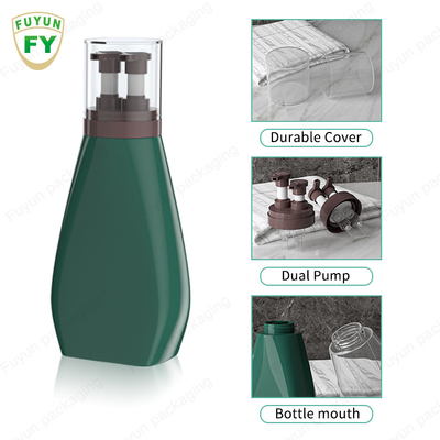 ইউনিক লোশন ডিসপেনসার বোতল 500ml হাত ধোয়ার বোতল ডাবল পাম্প দিয়ে