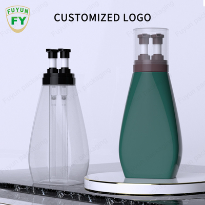 ইউনিক লোশন ডিসপেনসার বোতল 500ml হাত ধোয়ার বোতল ডাবল পাম্প দিয়ে