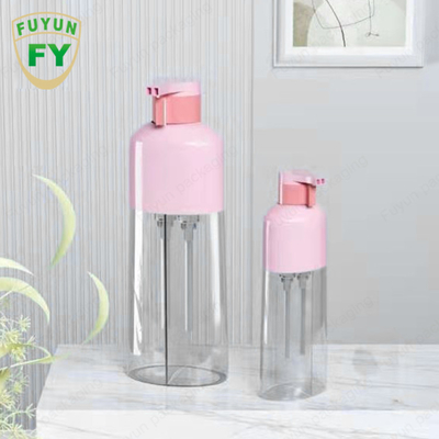 OEM প্লাস্টিক ডাইং শ্যাম্পু পাম্প ডিসপেনসার বোতল 300ML ক্রোম